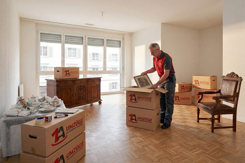 Einfühlsame Haushaltsauflösung in der Schweiz mit Möbelabholung