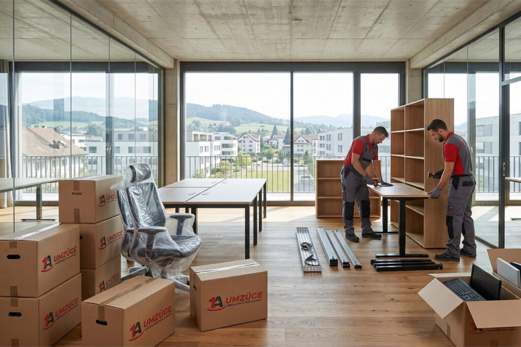 Professionelle Geschäftsräumung von Büros in der Schweiz