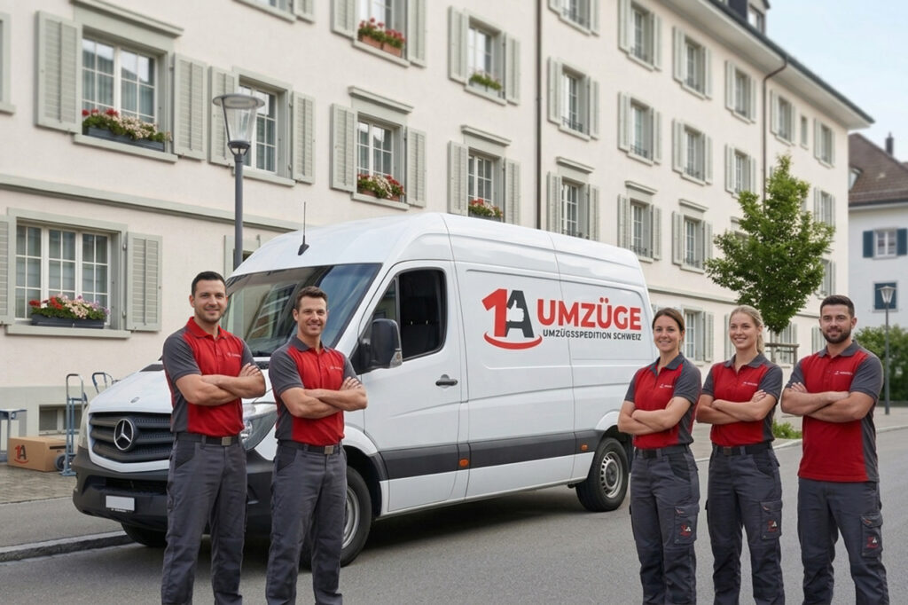 Team von 1A Entsorgung 24 – Räumungsprofis in der Schweiz