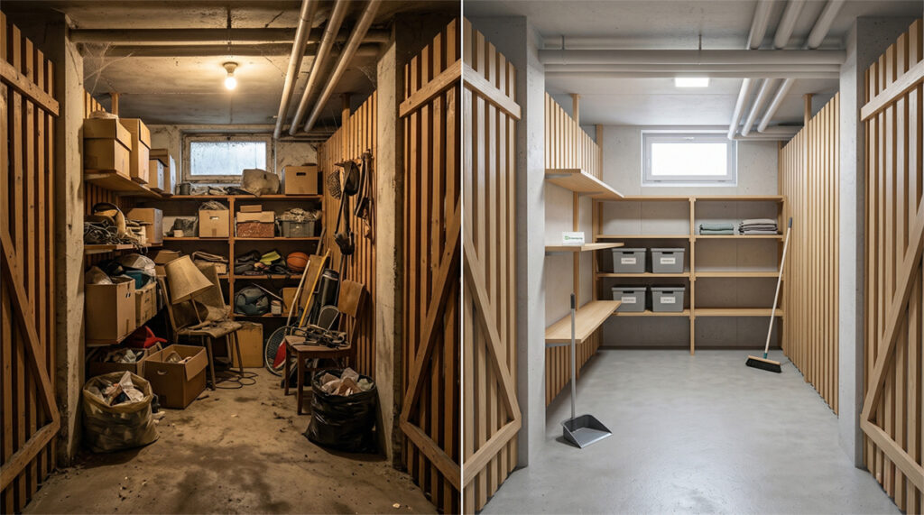 Entrümpelung Zürich vor/nach professionell 1A Entsorgung 24