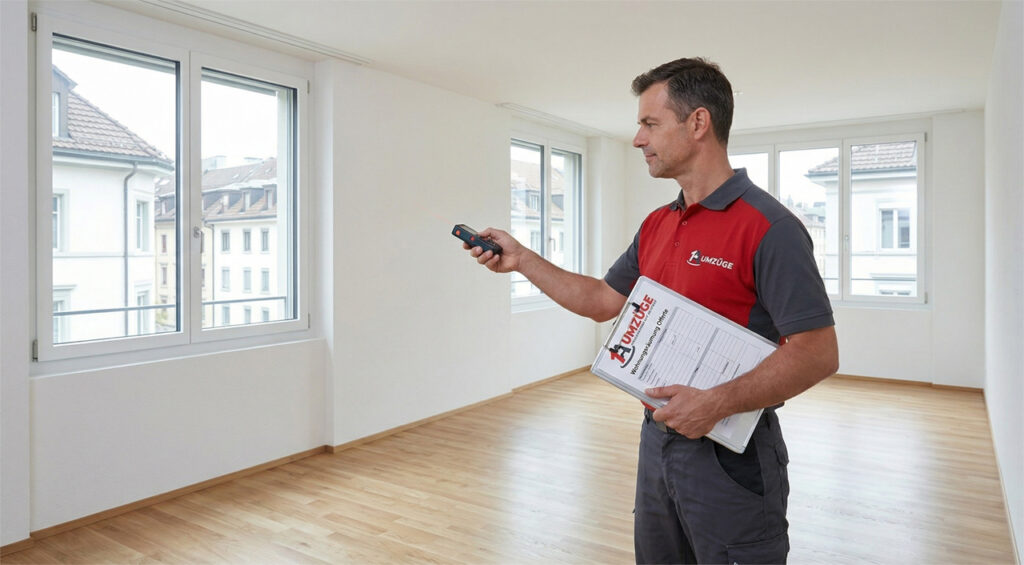 Schritt 1 Kostenlose Besichtigung Zürich 1A Entsorgung alle Dienstleistungen