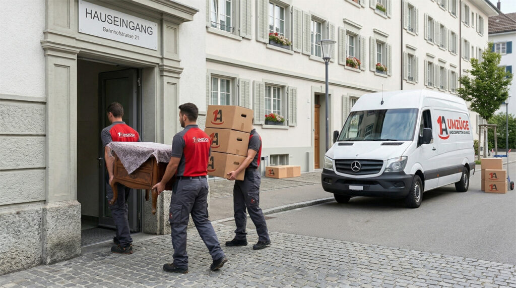 Schritt 2 Räumung Team Zürich 1A Entsorgung