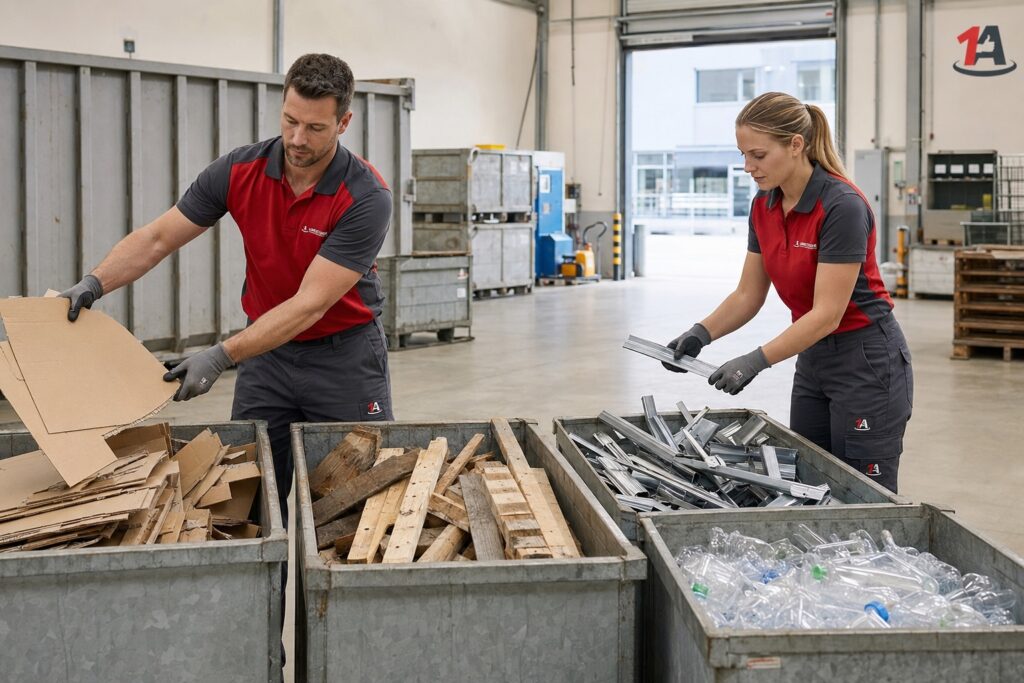 Materialtrennung und Recycling